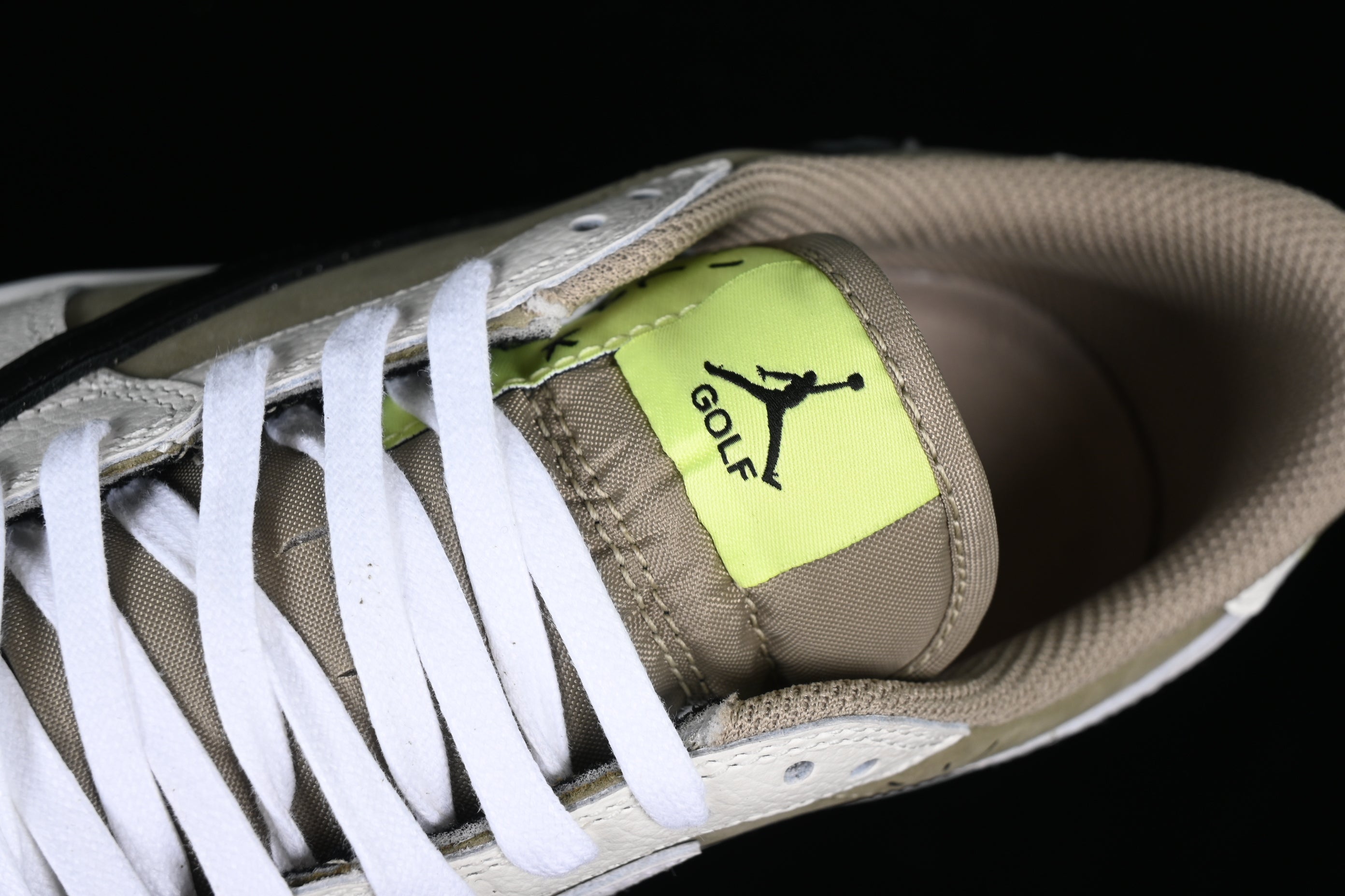 Jordan 1 Golf Travis Scott Neutral Olive