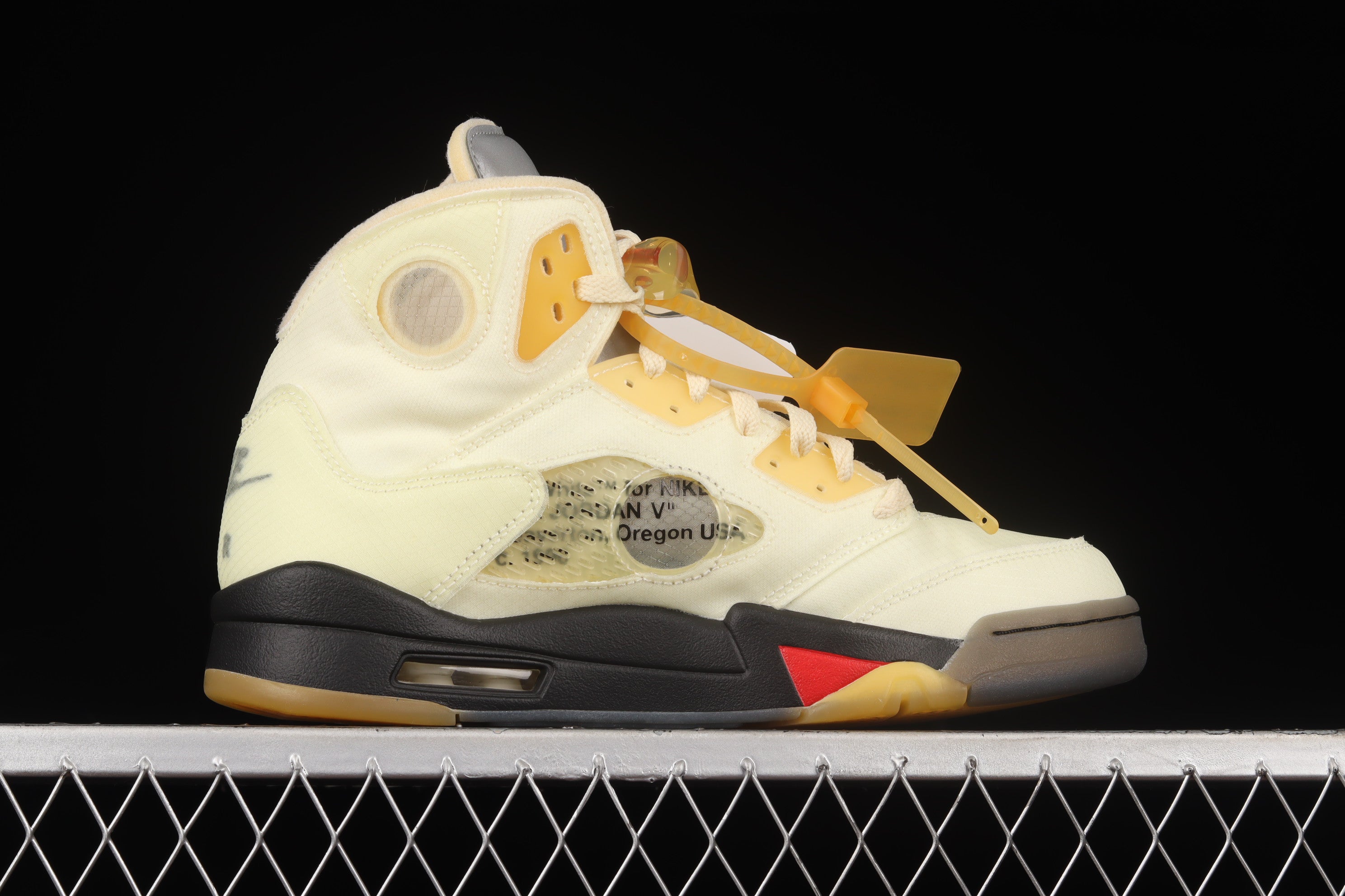 Jordan 5 Off-White Sail