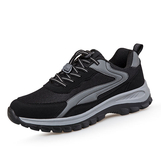 Old man shoes men sports middle-aged and elderly walking shoes plus velvet warm large size old Beijing cloth shoes