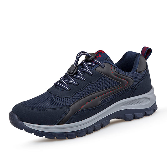 Old man shoes men sports middle-aged and elderly walking shoes plus velvet warm large size old Beijing cloth shoes dad cotton shoes